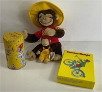 Vintage Curious George Toy Lot