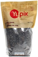 Sealed-Yupik-Black chia seeds