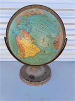Vintage DuoGyral World Globe