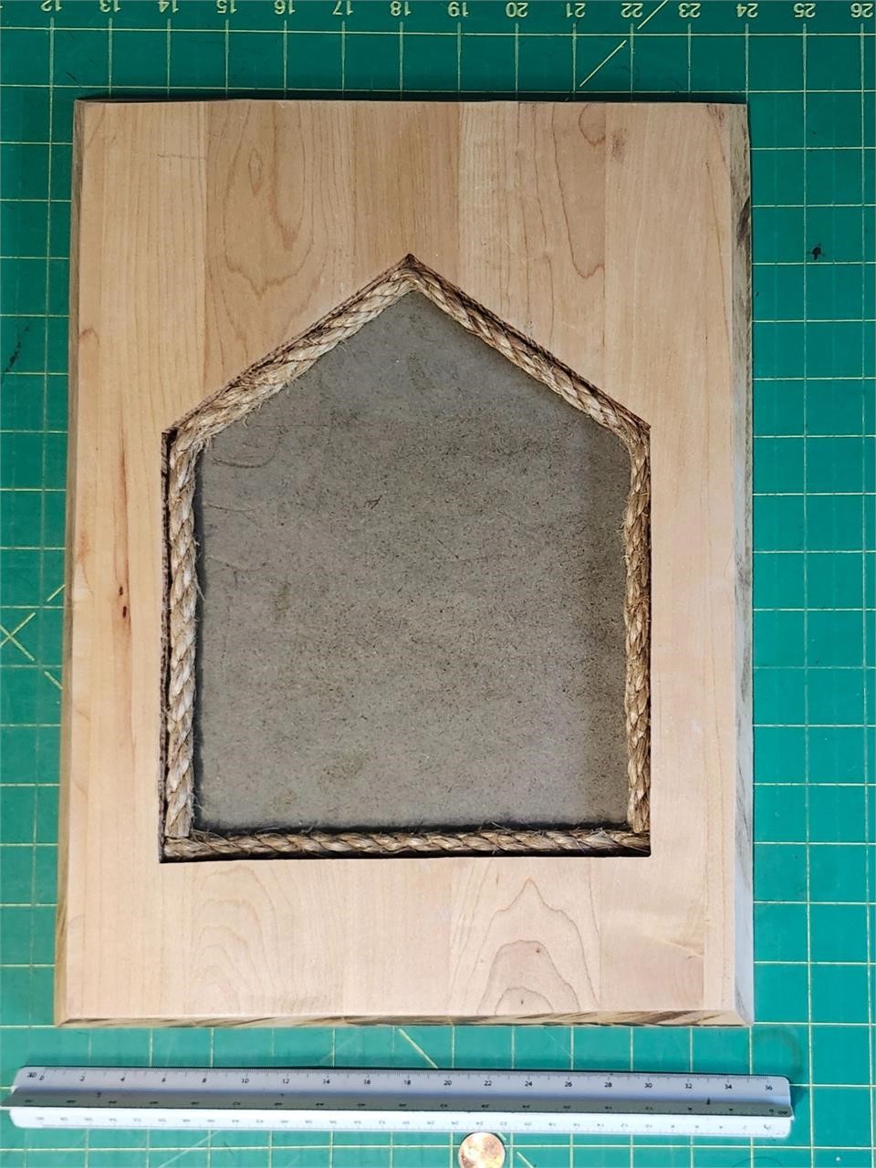 Hand crafted wood picture frame