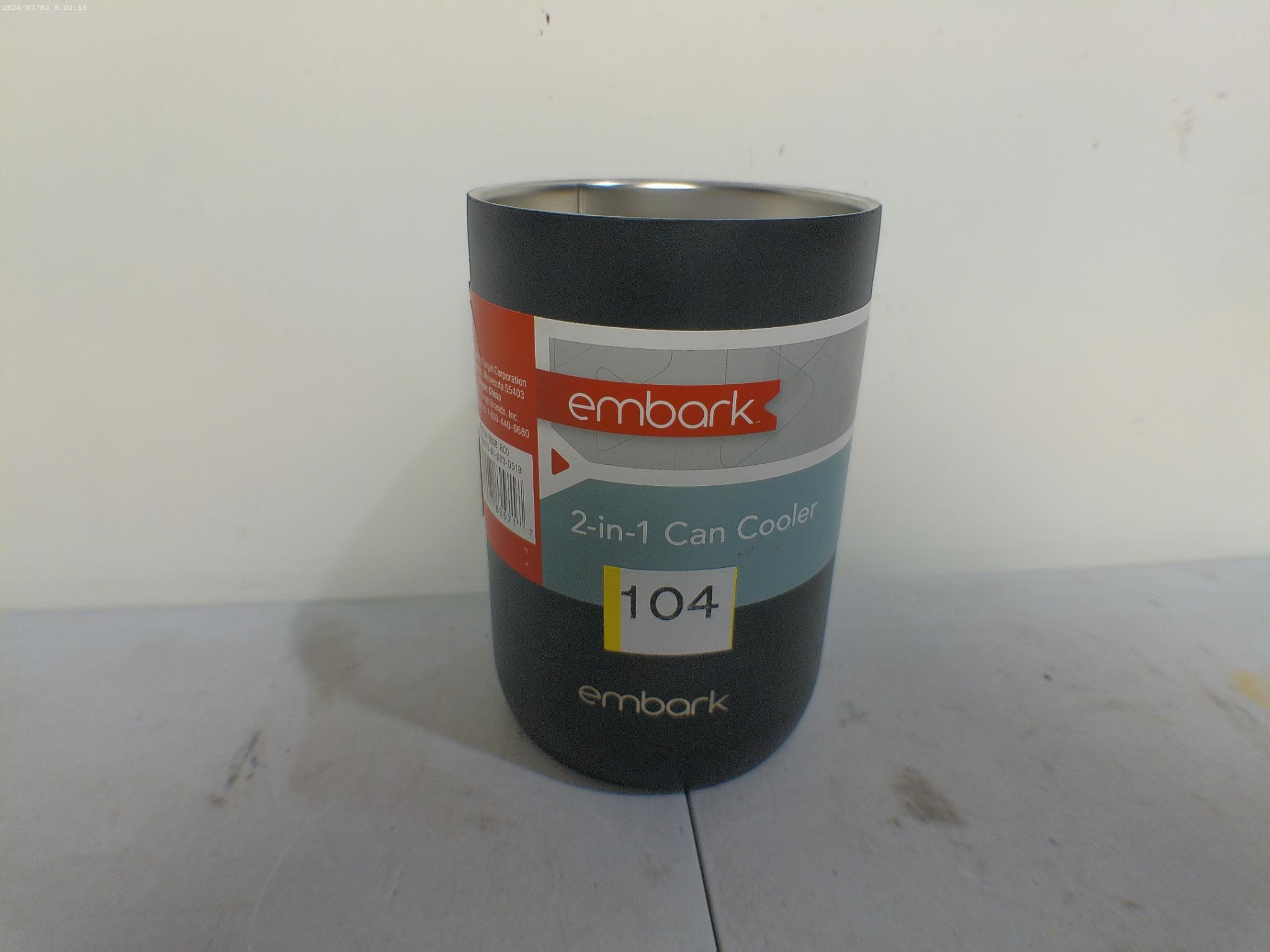 Embark 2n1 Can Cooler