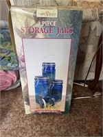 Glass Storage Jars (Never Opened)