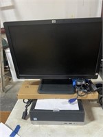 HP COMPUTER, MONITOR & KEYBOARD