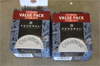 2 - 525rd Brick Federal .22 Ammo