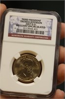 An NGC $1.00 Presidential Coin