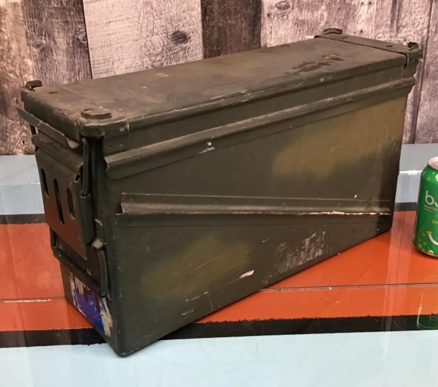 Metal ammo box