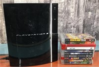 Playstation 3 console & games - turns on