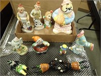 Box w/ Clown Figurines