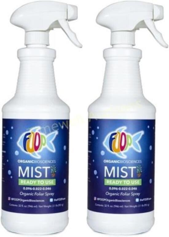 FOOP Mist - Organic Foliar Spray 32oz + 1gal