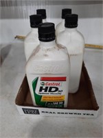 5 quarts Castrol motor oil