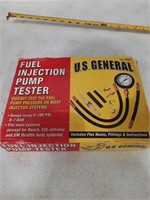 Fuel injection pump tester