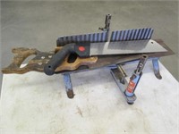 Miter box & saws