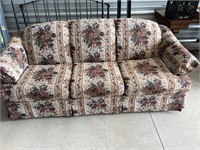 Charles Schneider floral couch