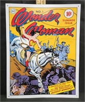 Wonder Woman - Cover No.1 Tin Sign