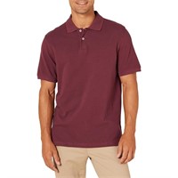 Essentials Men's Slim-Fit Cotton Pique Polo Shirt