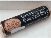 2012 Last Year Roll 1 Cent Mint