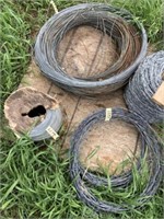 Roll of High Tensile Wire & Misc Smooth Wire