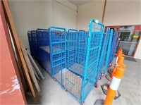 4 x 5 Wheel Twin Gate Removalists Trolleys