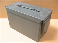 Green Metal Ammo Can Marked 16 M2A1