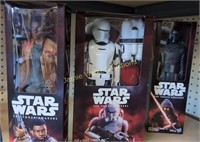 3 Star Wars The Force Awakens Action Figures.