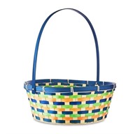 M8534  Way To Celebrate Easter XL Blue Bamboo Bask