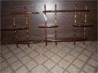 Mid-Century Knick-Knack Wall Shelves