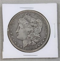 1882 Carson City Morgan silver dollar