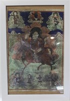 Antique Chinese Thanka