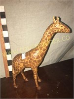 10" Hand carved giraffe
