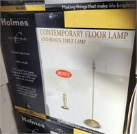 NEW 57" Floor & Matching 21" table lamp Shades