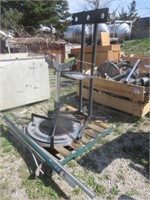 Metal Banding Spool / TV Stand / Utility Stand Lot
