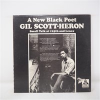 Rare Promo Gil Scott-Heron Small Talk LP Vinyl