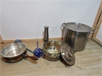 job lot silver holders with bowls