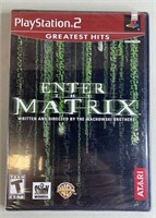 Sealed Playstation 2 Enter The Matrix Videogame