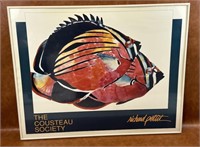 The Cousteau Society Richard Pettit Framed