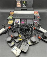 Atari 7800 ProSystem Turns On & Games