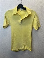 Vintage Medalist Yellow Polo Shirt