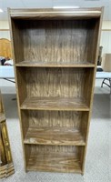 5' Pressed Wood Bookcase