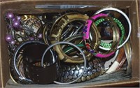 Box of various bangles