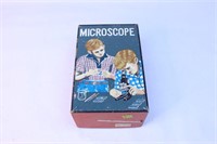 Vintage Microscope in Box