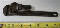 Vtg Ridge Tool 8" Pipe Wrench