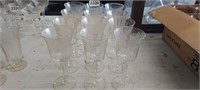 (12) WINE GLASSES