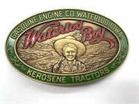 Waterloo Boy Tractors Belt Buckle 3.5”