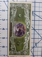 Mother earth novelty banknote