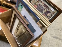 VINTAGE FRAMED PICTURES & MORE