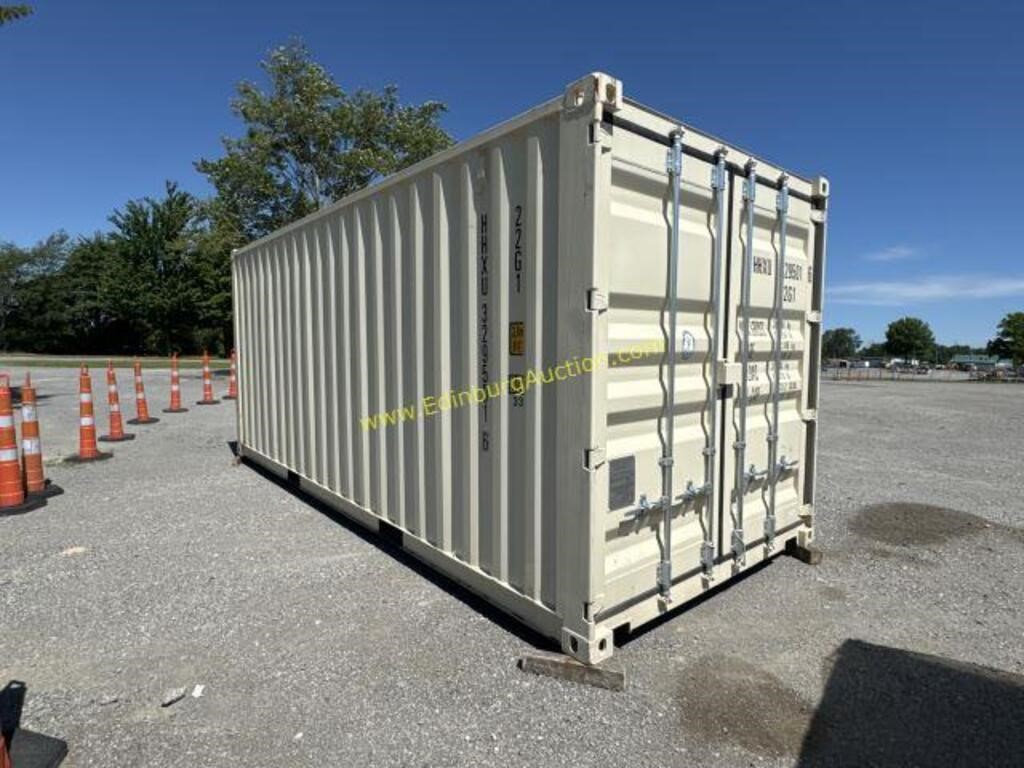 20FT ONE TRIP (NEW) STORAGE CONTAINER  8'6" HIGH