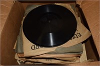 Box full (approx 33) Edison Diamond Disc Records