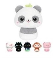 MSRP $20 Mushroom Plush Panda Pillow