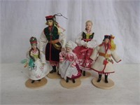 Vintage Handmade Ethnic Dolls