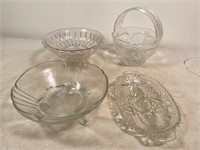 antique pattern glass